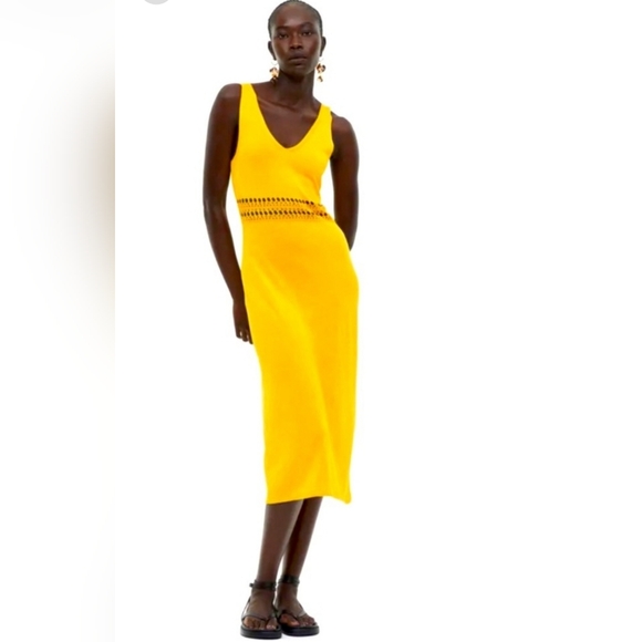NWT Fine Knit Dress by H&M, Size Medium - Picture 1 of 6